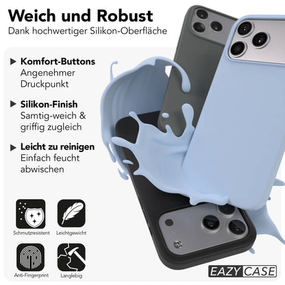 iPhone 17 Pro Max premium Silikonhülle mit MagSafe