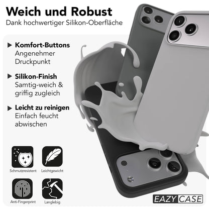iPhone 17 Pro Max premium Silikonhülle mit MagSafe