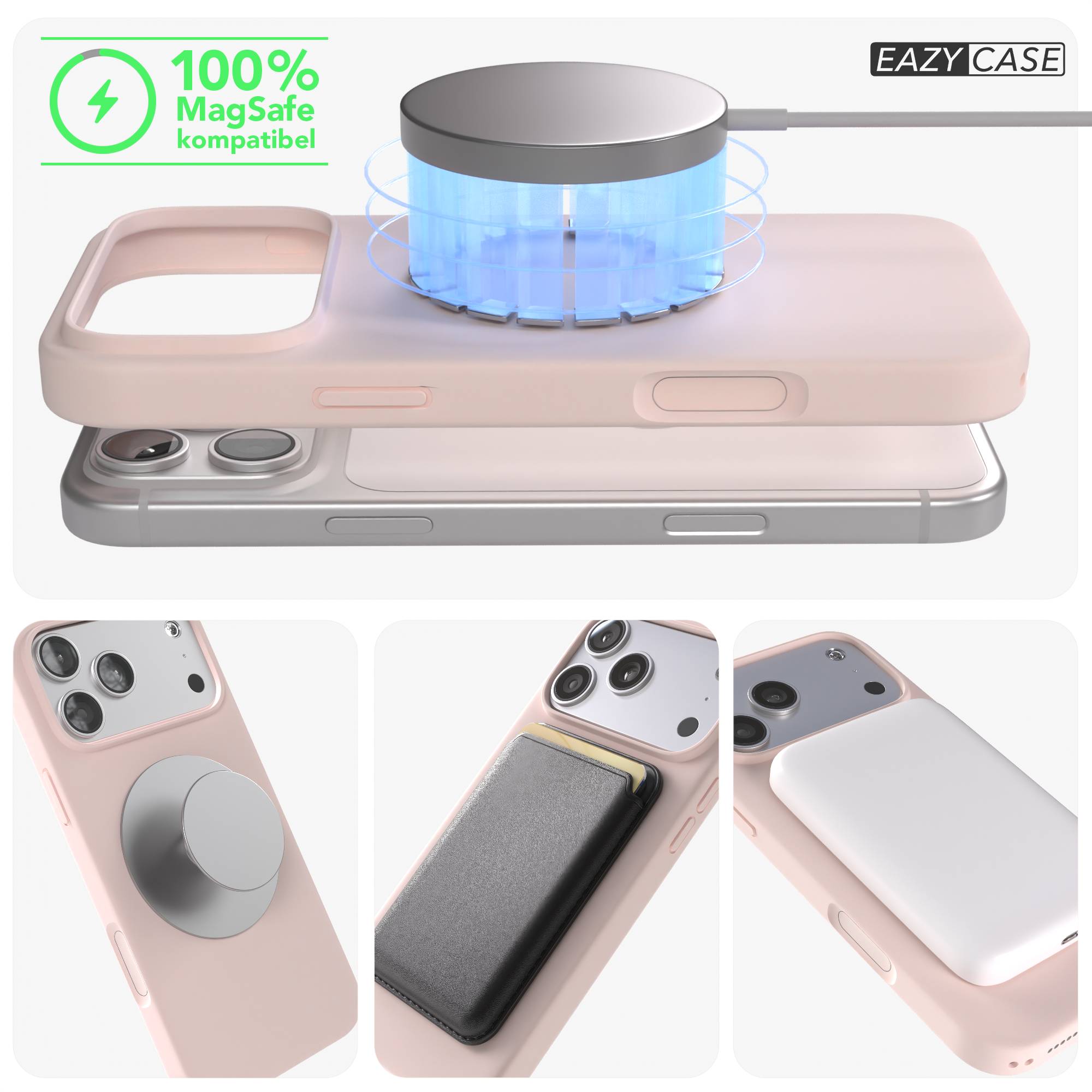 iPhone 17 Pro Max premium Silikonhülle mit MagSafe