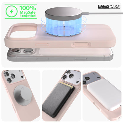 iPhone 17 Pro Max premium Silikonhülle mit MagSafe