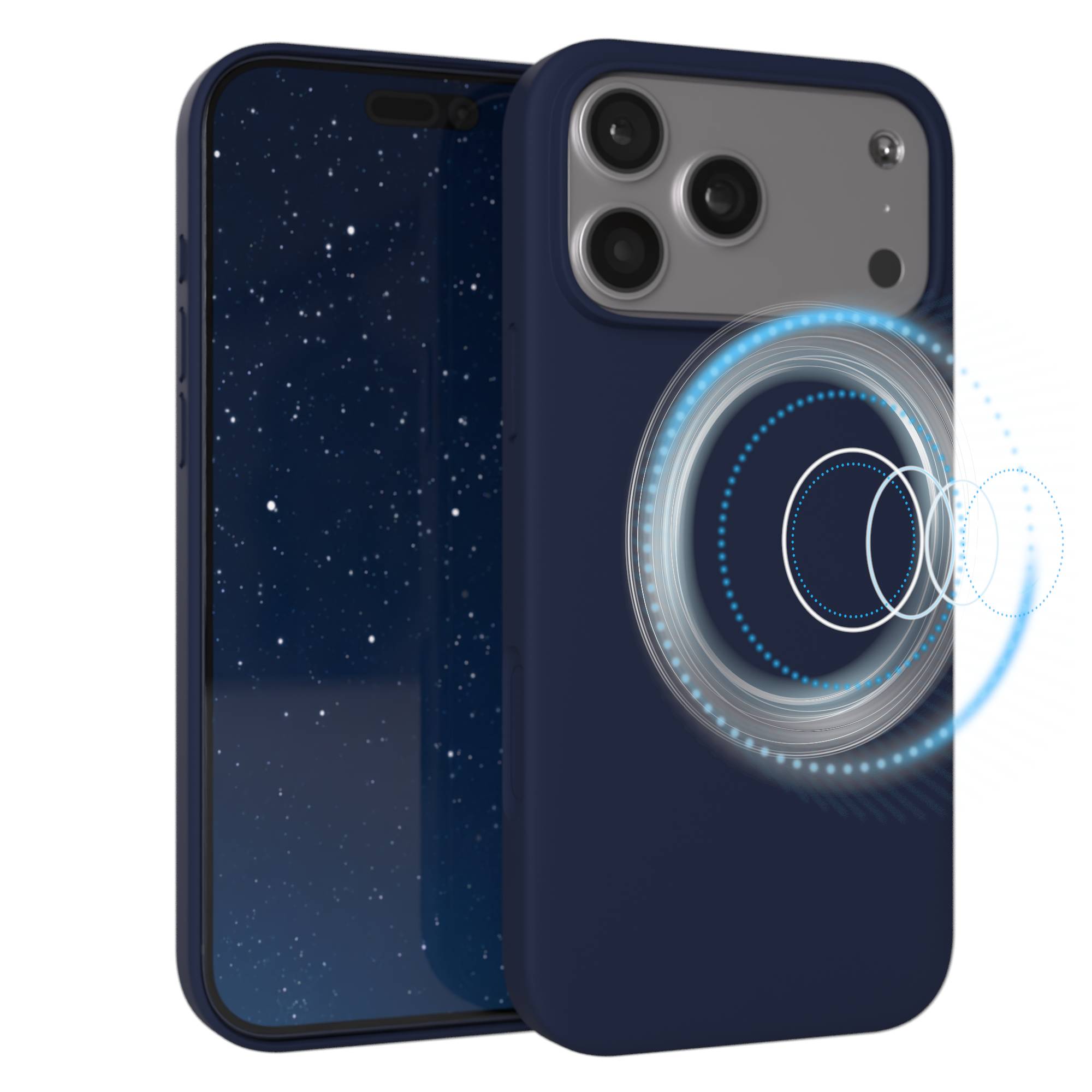 iPhone 17 Pro Max premium Silikonhülle mit MagSafe