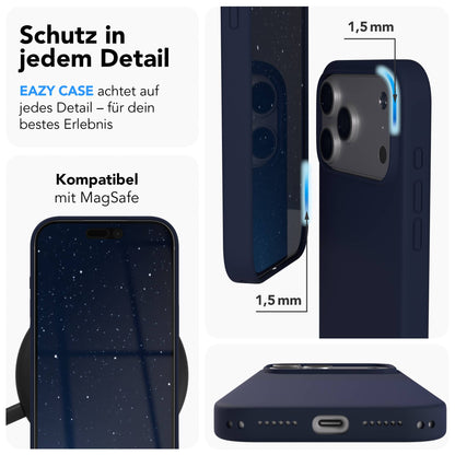 iPhone 17 Pro Max premium Silikonhülle mit MagSafe