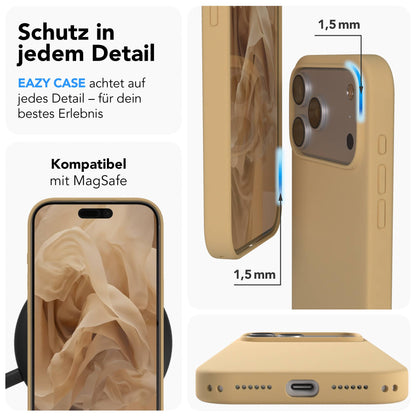 iPhone 17 Pro Max premium Silikonhülle mit MagSafe