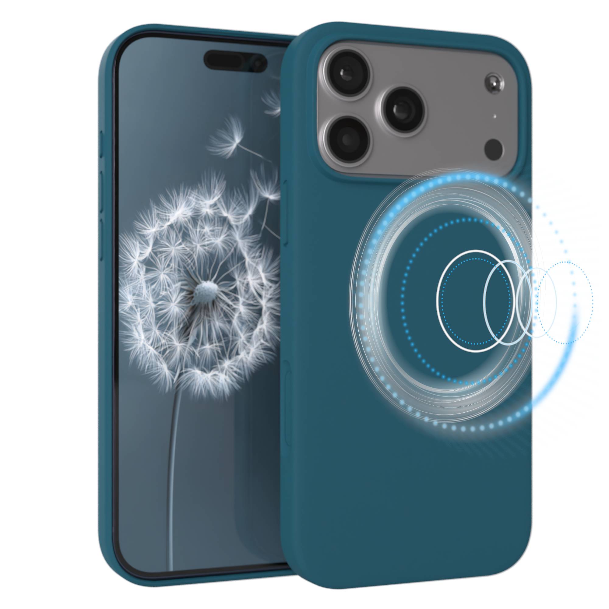 iPhone 17 Pro Max premium Silikonhülle mit MagSafe