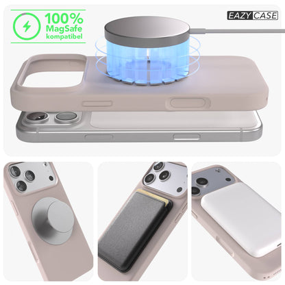 iPhone 17 Pro Max premium Silikonhülle mit MagSafe