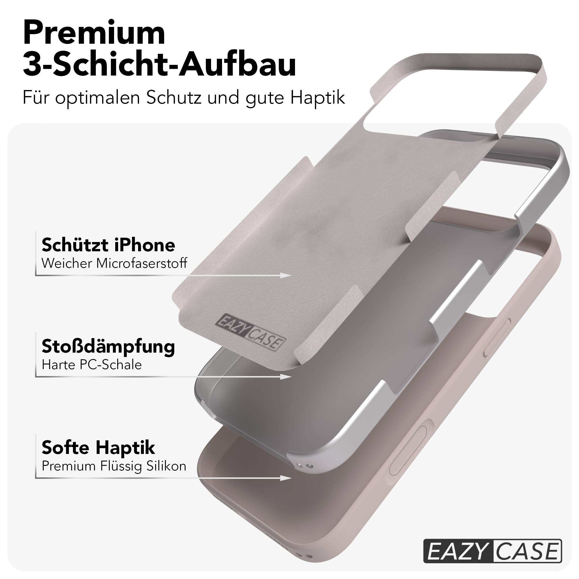 iPhone 17 Pro Max premium Silikonhülle mit MagSafe