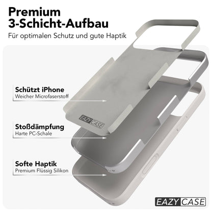 iPhone 17 Pro Max premium Silikonhülle mit MagSafe