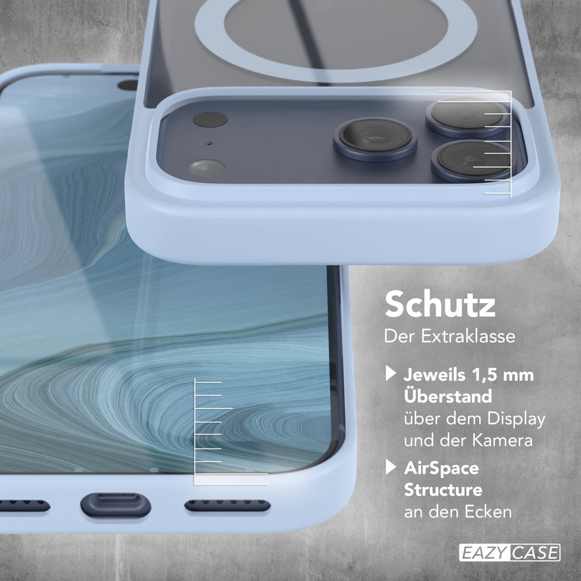 iPhone 17 Pro Max transparente Hülle mit MagSafe