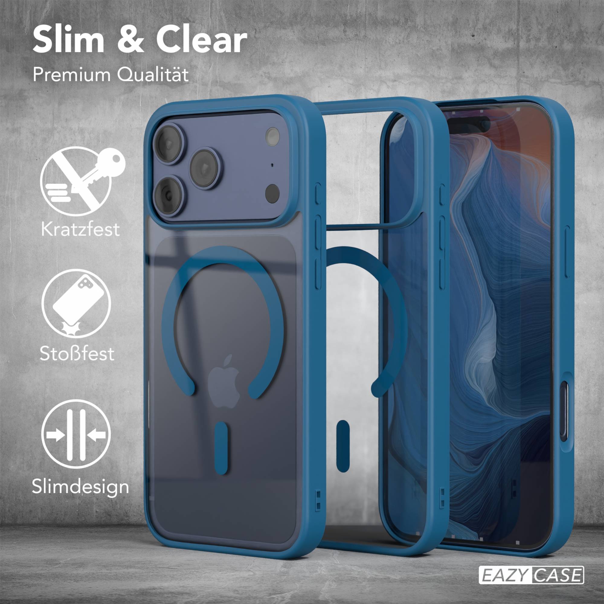 iPhone 17 Pro Max transparente Hülle mit MagSafe