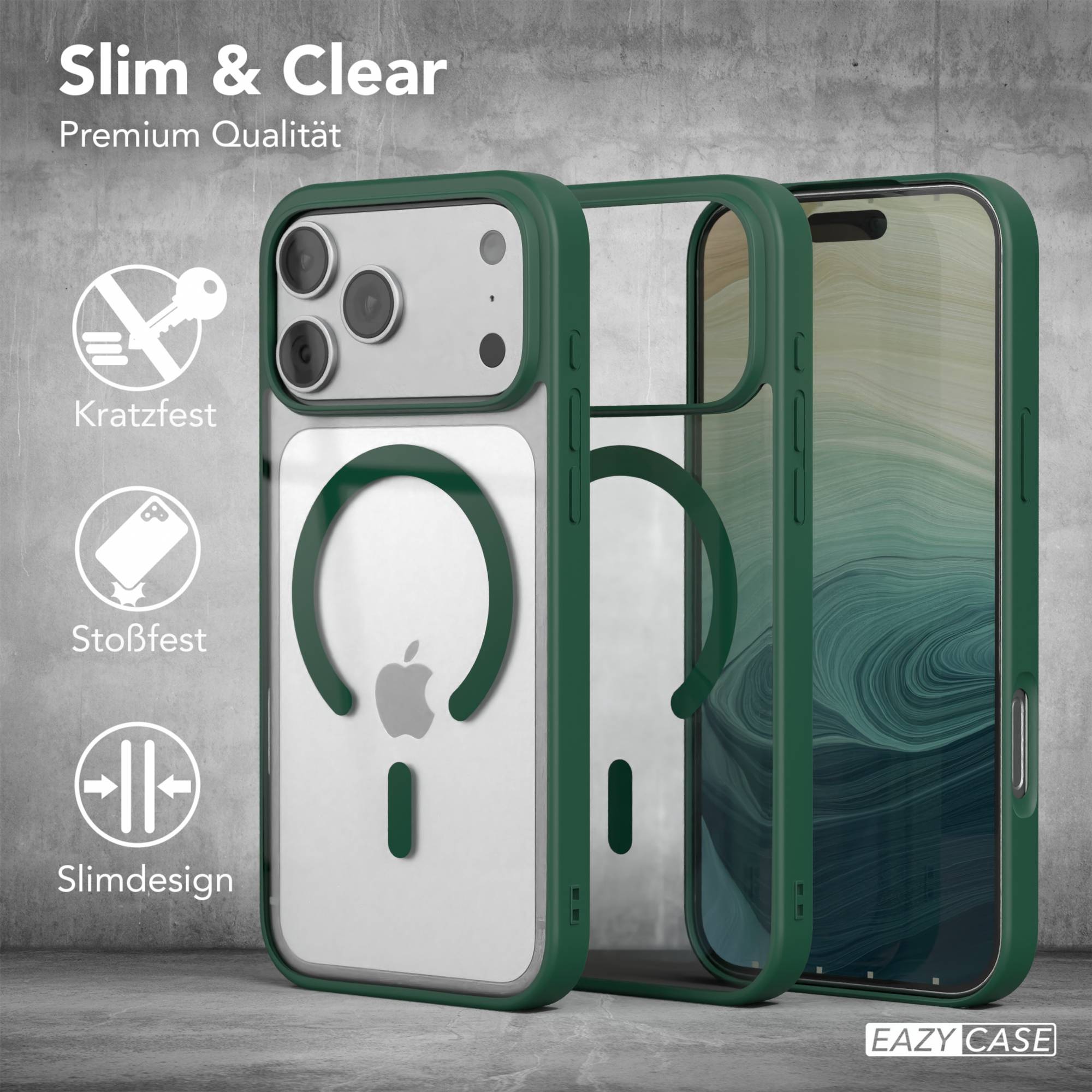 iPhone 17 Pro Max transparente Hülle mit MagSafe