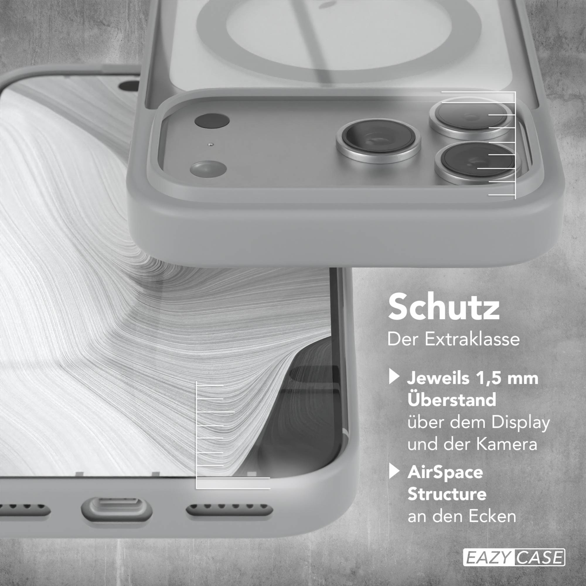 iPhone 17 Pro Max transparente Hülle mit MagSafe