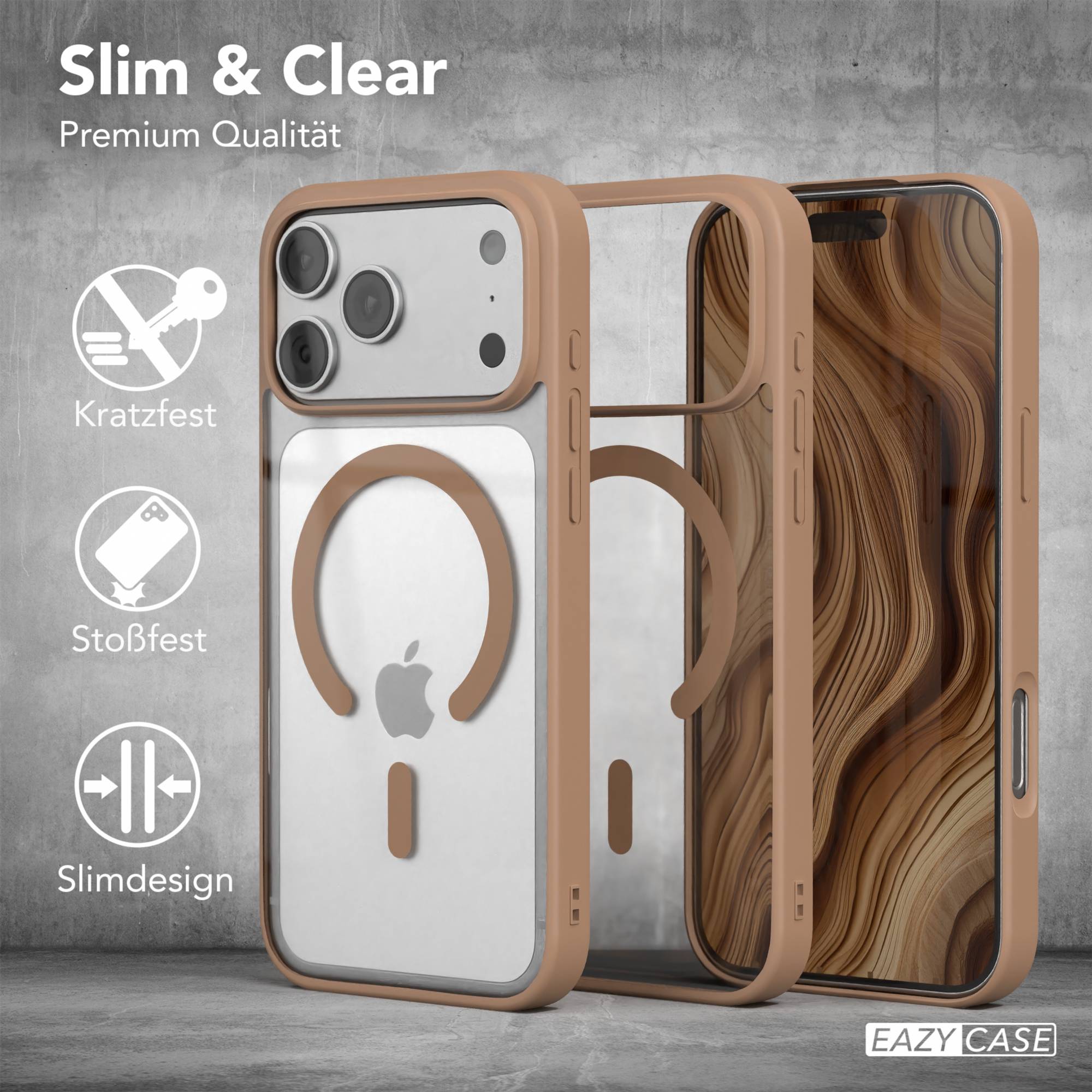 iPhone 17 Pro Max transparente Hülle mit MagSafe