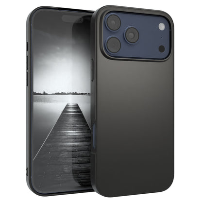 iPhone 17 Pro Max ultradünnes Slimcover aus TPU Schwarz