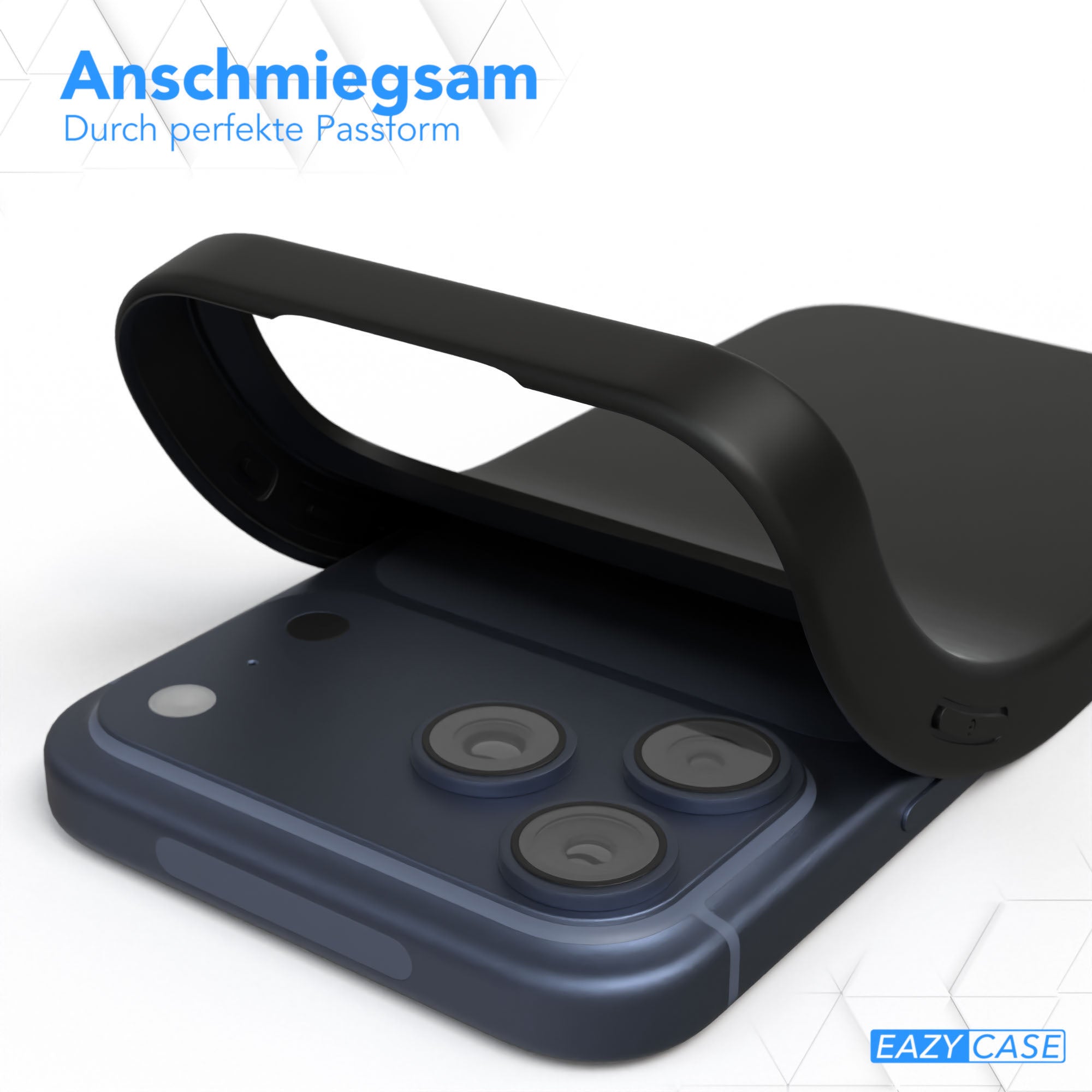 iPhone 17 Pro Max ultradünnes Slimcover aus TPU Schwarz