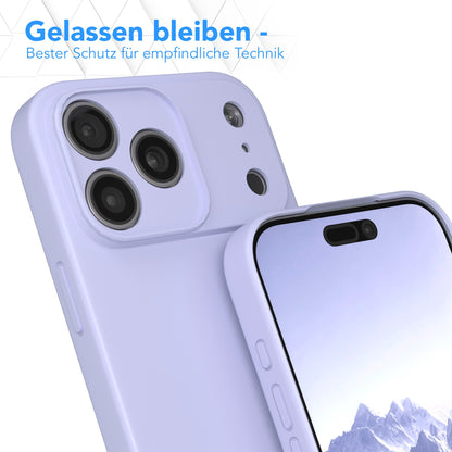 iPhone 17 Pro Max Silikonhülle transparent mit Kameraschutz von EAZY CASE 