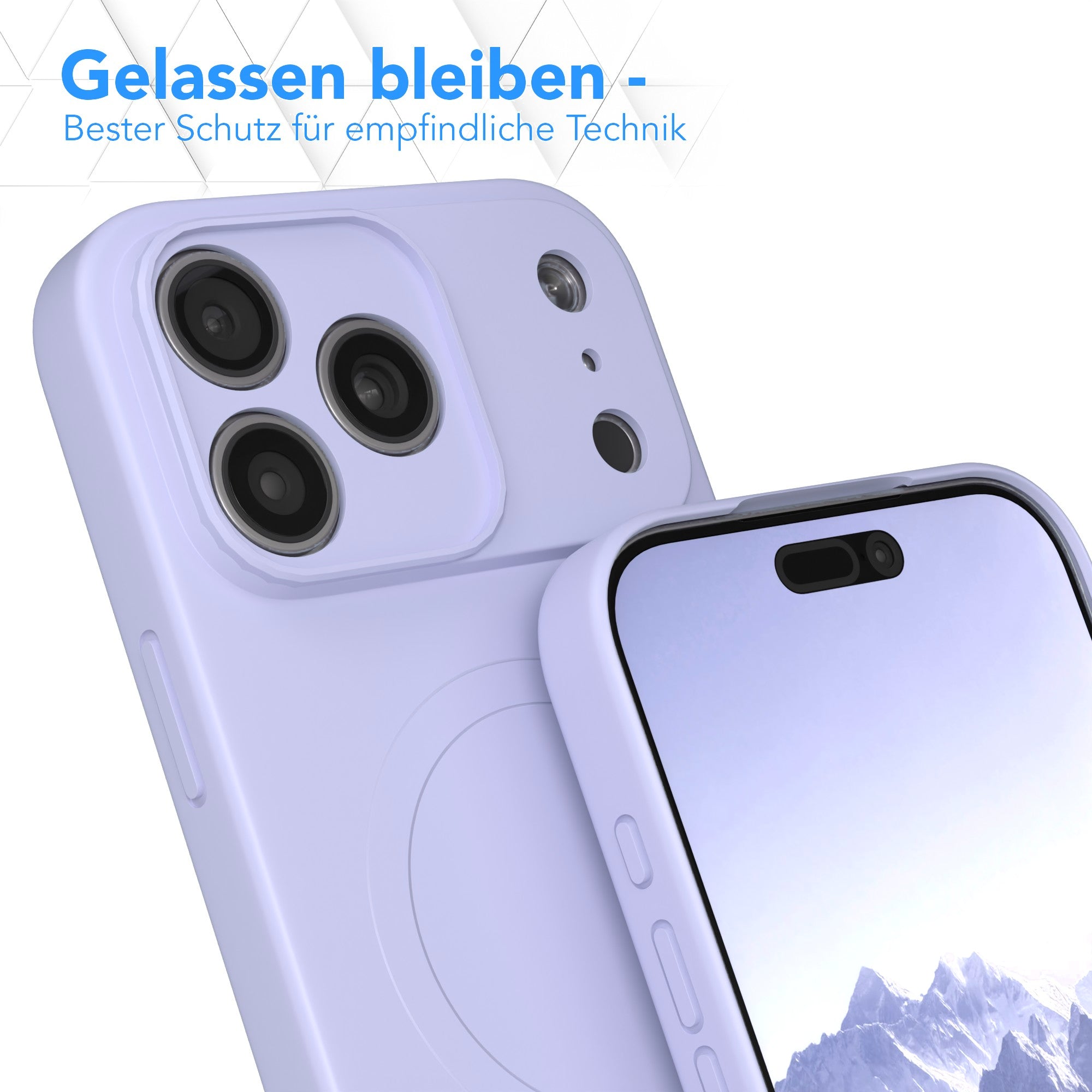 iPhone 17 Pro Max MagSafe Silikonhülle mit Kameraschutz von EAZY CASE 