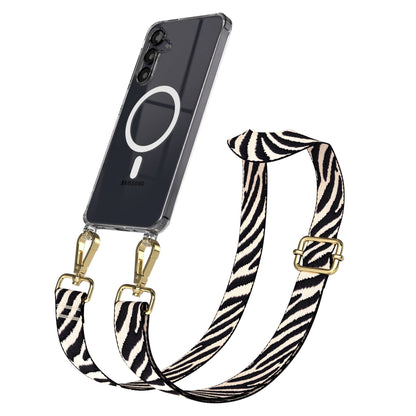 Samsung Galaxy A16 Handykette mit MagSafe und Boho Band verstellbar 