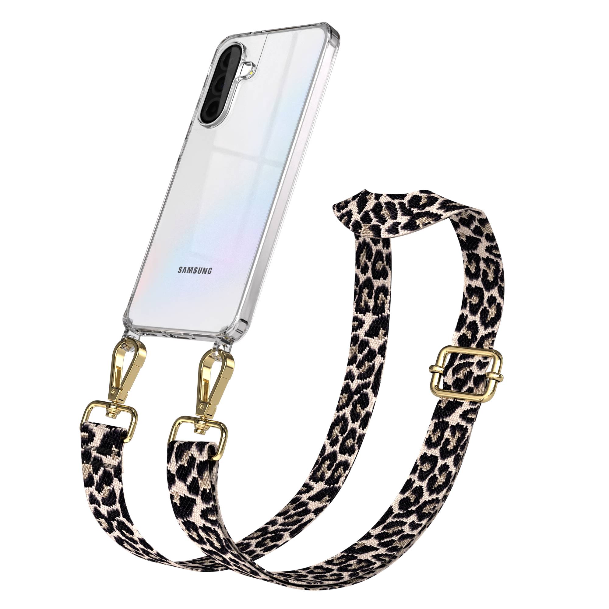 Samsung Galaxy A36 Handykette mit Boho Band verstellbares Umhängeband 