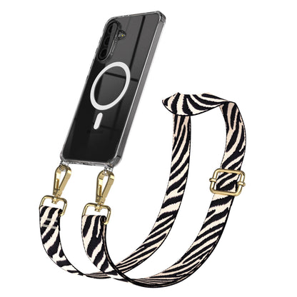 Samsung Galaxy A36 Handykette MagSafe mit Boho Band verstellbarer Trageriemen 