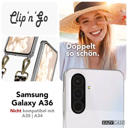 Samsung Galaxy A36 Handykette MagSafe mit Boho Band verstellbarer Trageriemen 