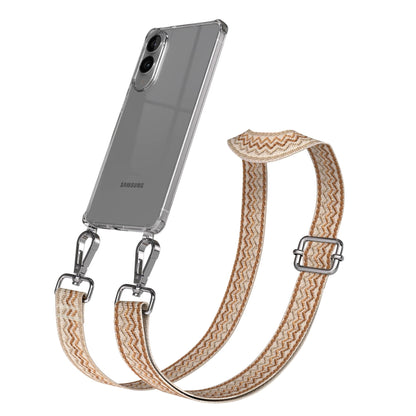 Samsung Galaxy S25 Edge Handykette mit Boho Band und verstellbarem Trageriemen 