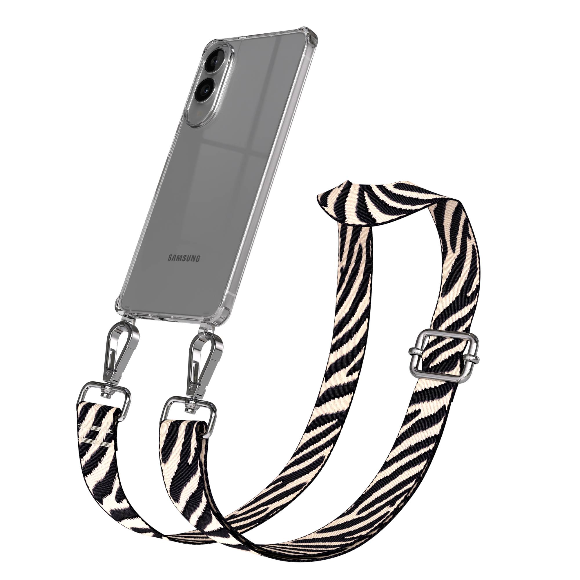 Samsung Galaxy S25 Edge Handykette mit Boho Band und verstellbarem Trageriemen 