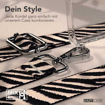 Samsung Galaxy S25 Edge Handykette mit Boho Band und verstellbarem Trageriemen 
