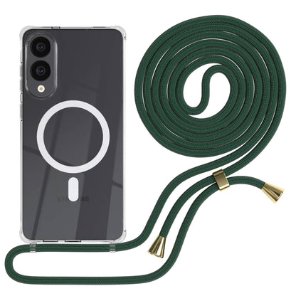 Galaxy S25 Edge transparente Hülle + Kordel mit MagSafe