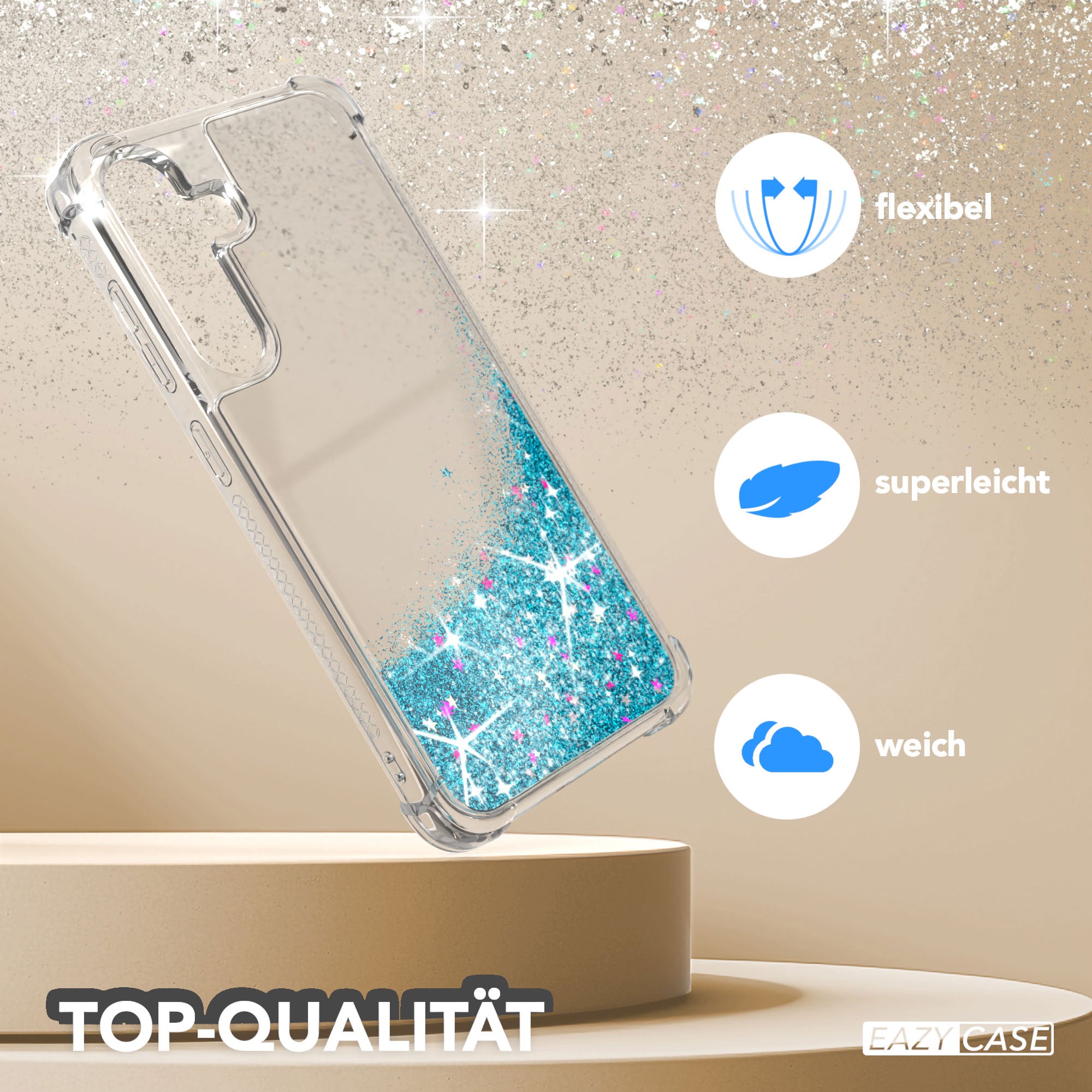 Galaxy S25 FE Glitzerhülle