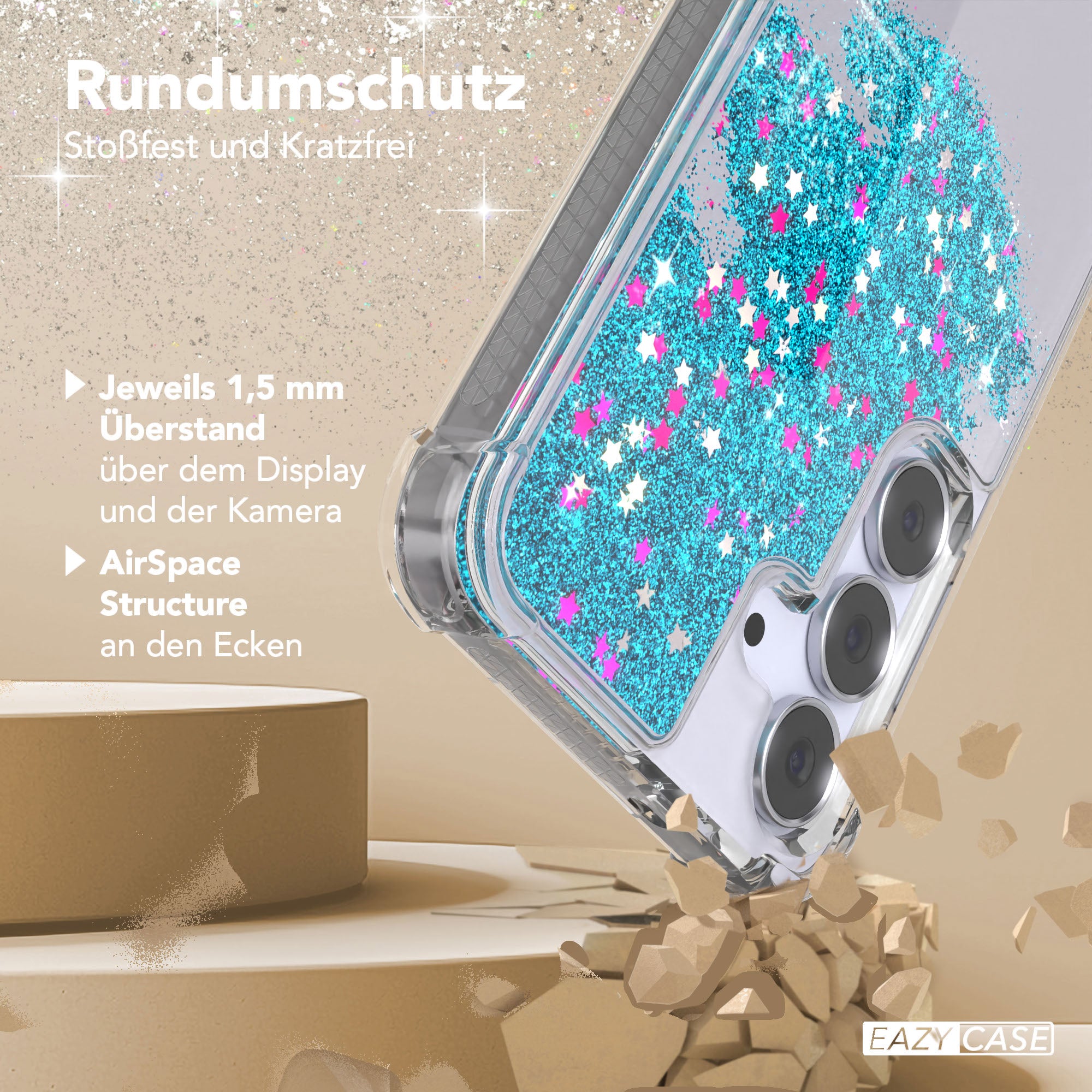 Galaxy S25 FE Glitzerhülle