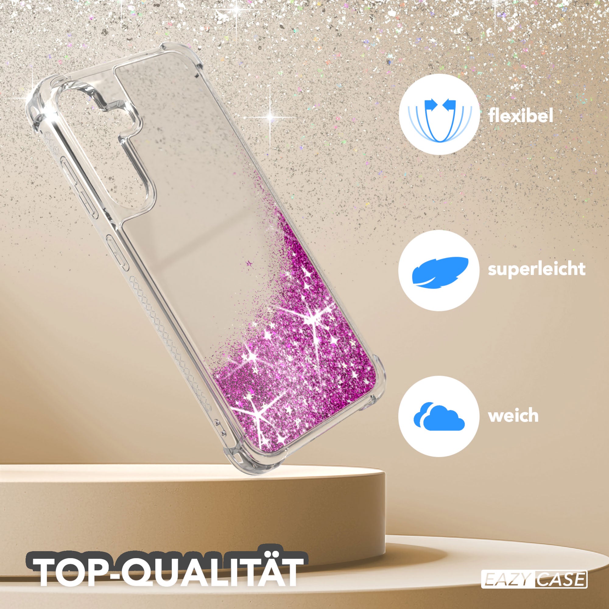Galaxy S25 FE Glitzerhülle
