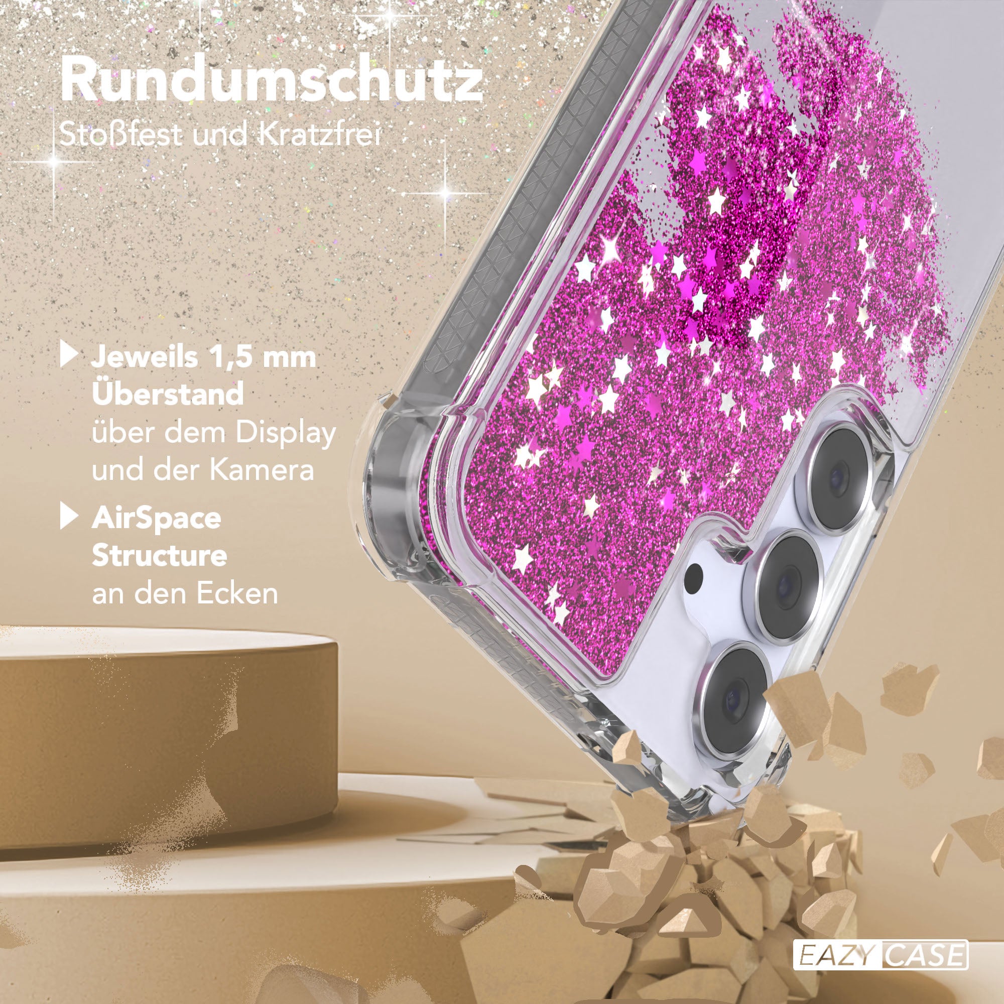 Galaxy S25 FE Glitzerhülle