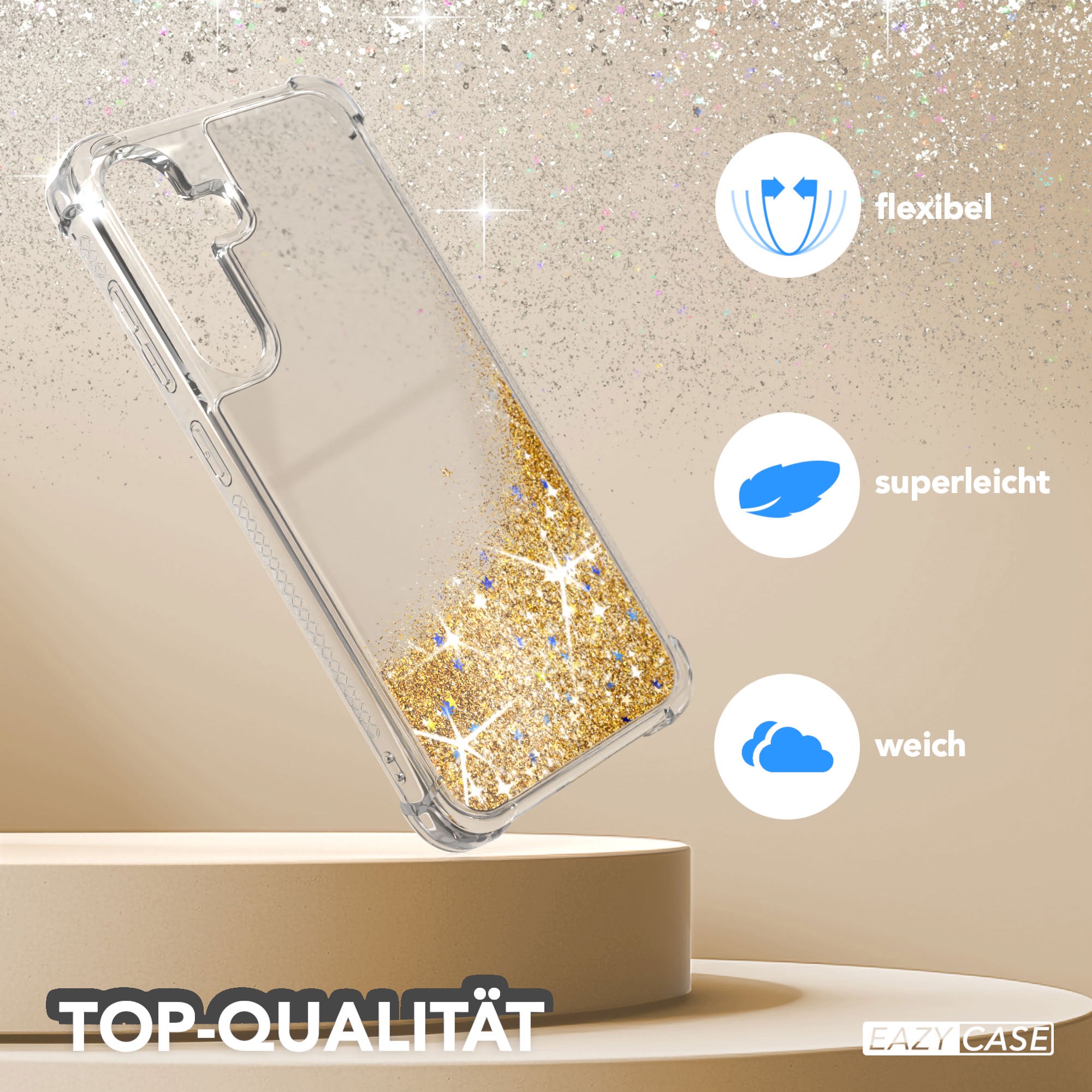 Galaxy S25 FE Glitzerhülle