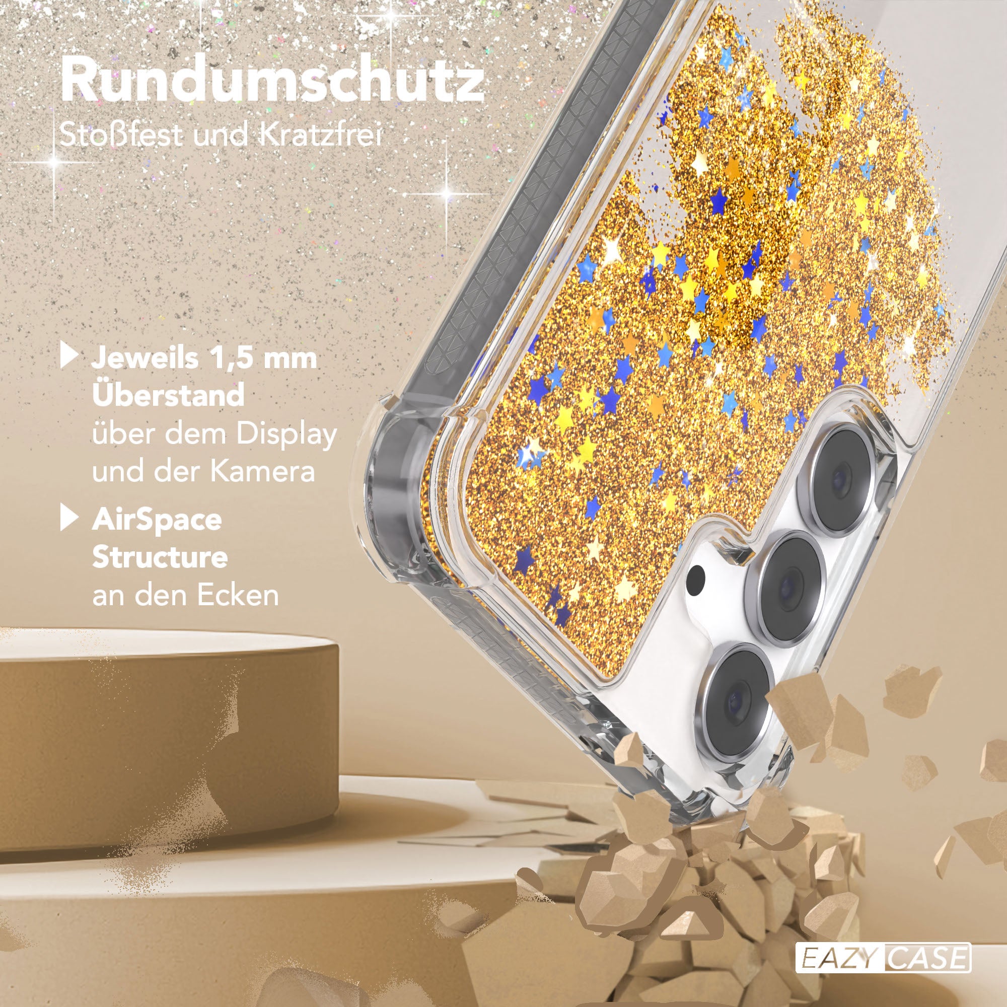 Galaxy S25 FE Glitzerhülle