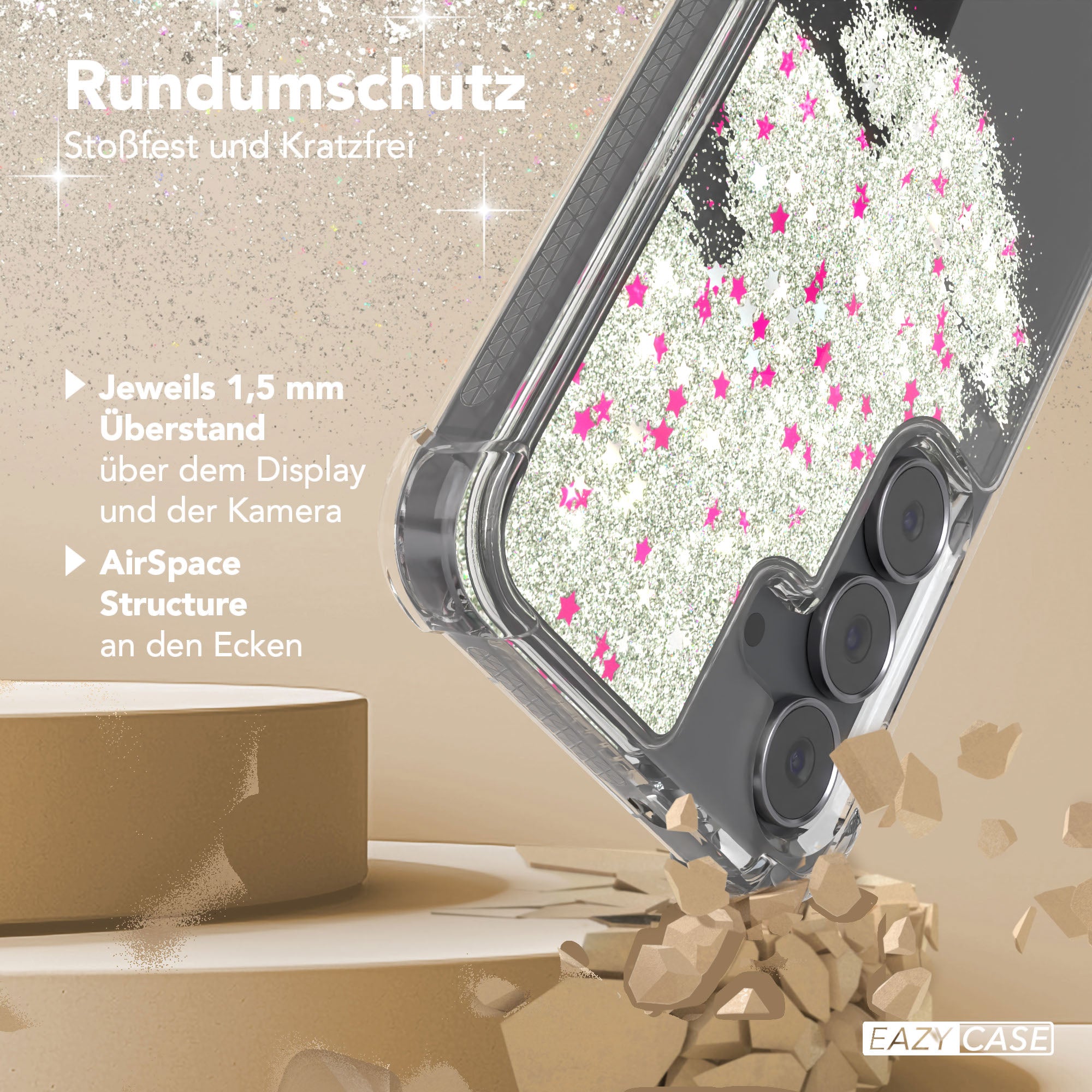 Galaxy S25 FE Glitzerhülle