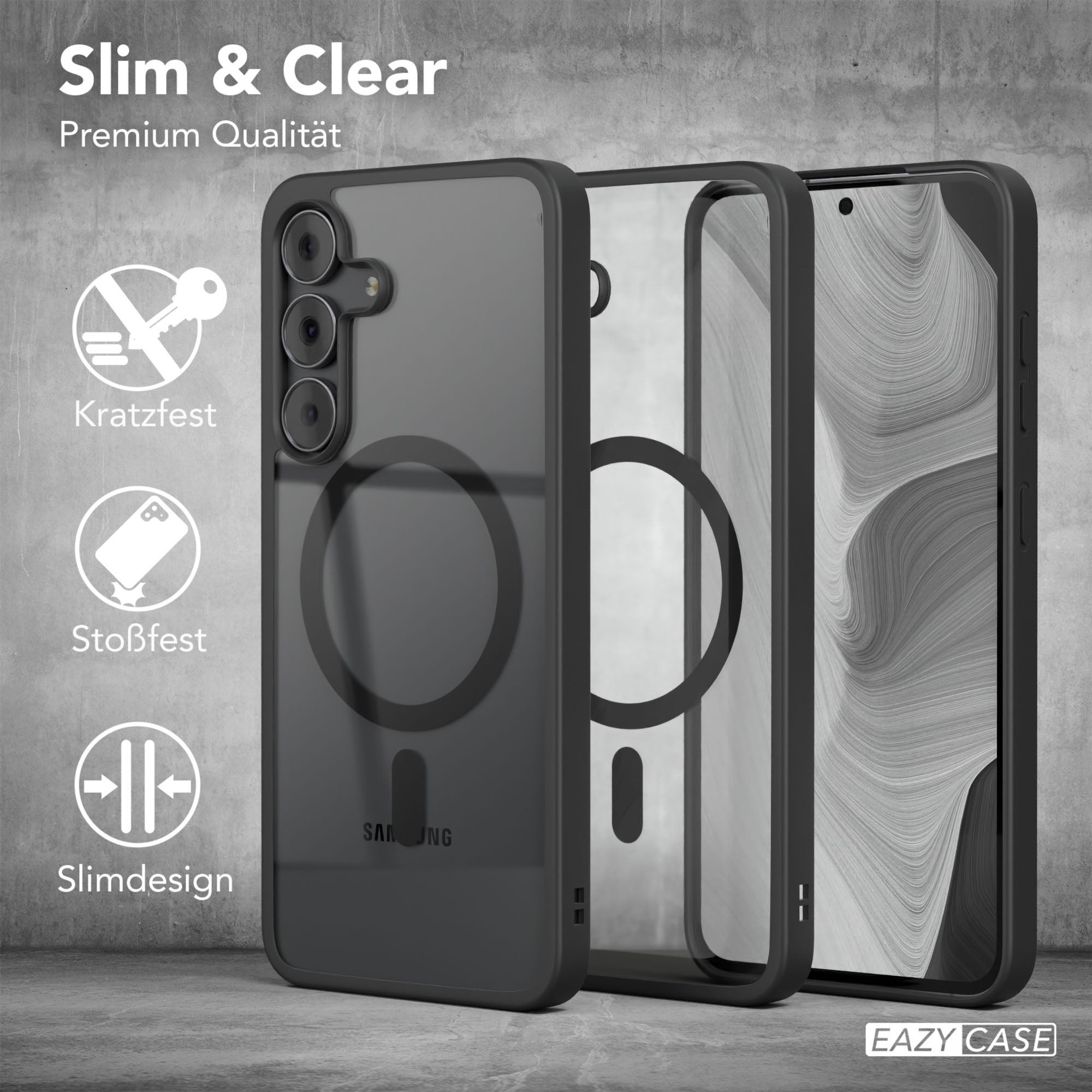 Galaxy S25 FE transparente Hülle mit MagSafe