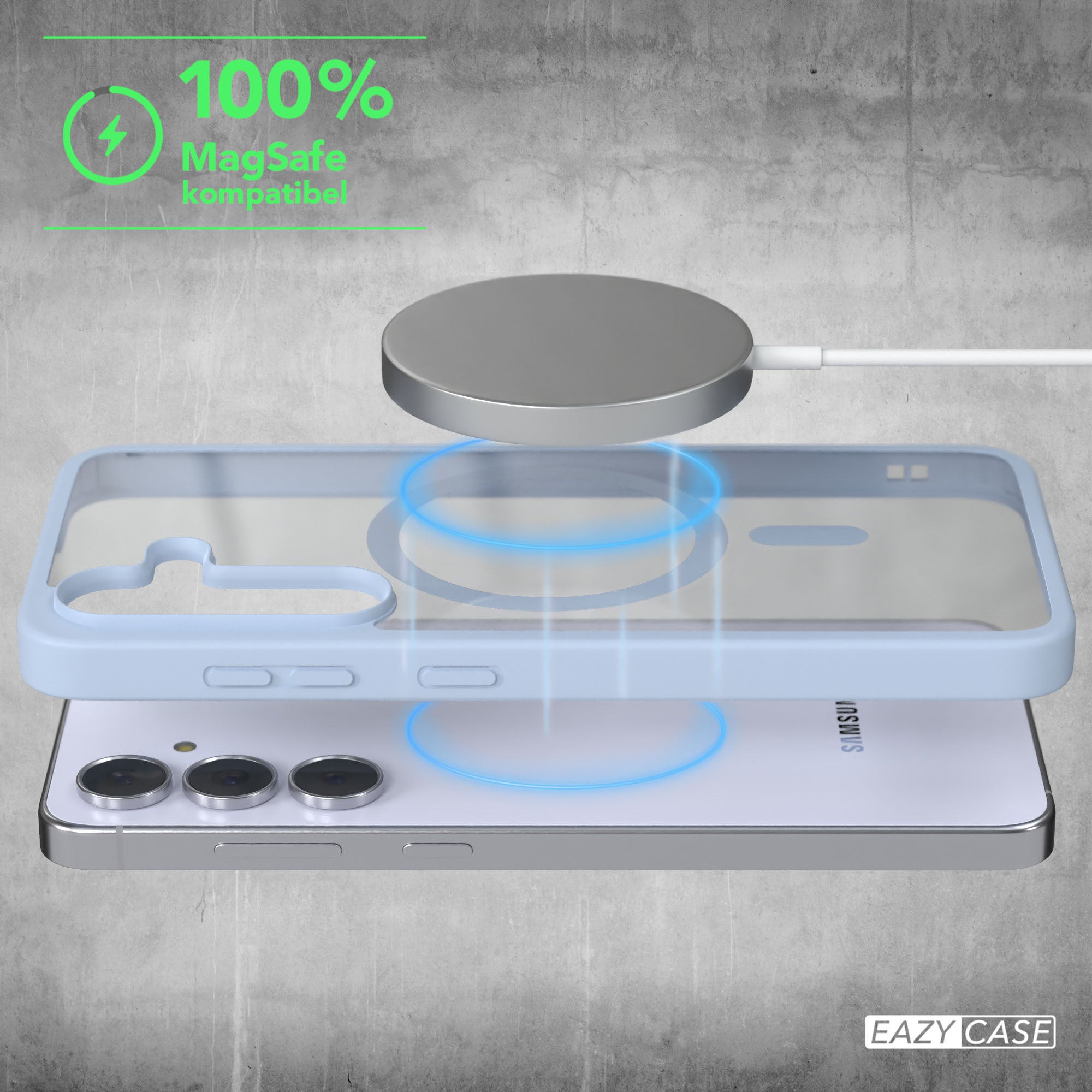 Galaxy S25 FE transparente Hülle mit MagSafe