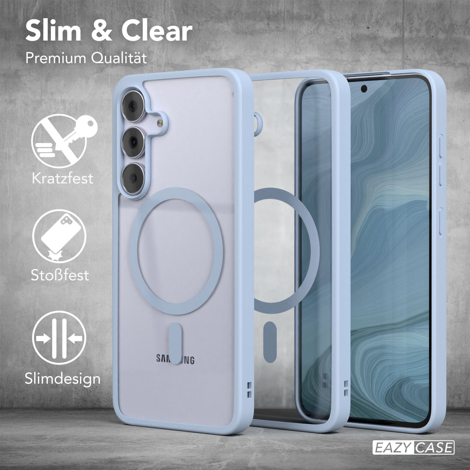 Galaxy S25 FE transparente Hülle mit MagSafe