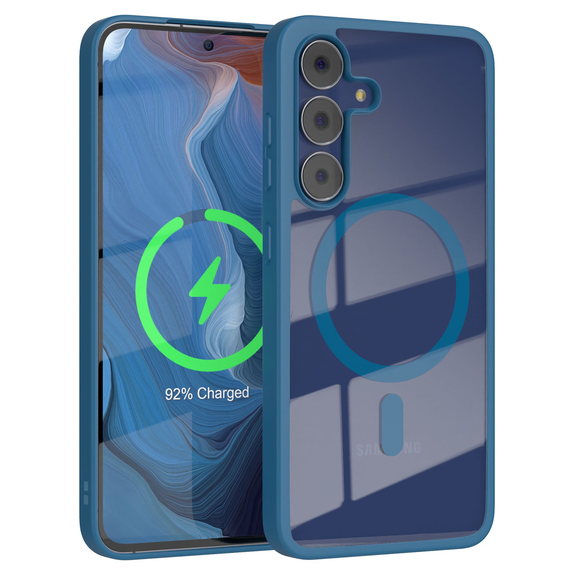 Galaxy S25 FE transparente Hülle mit MagSafe