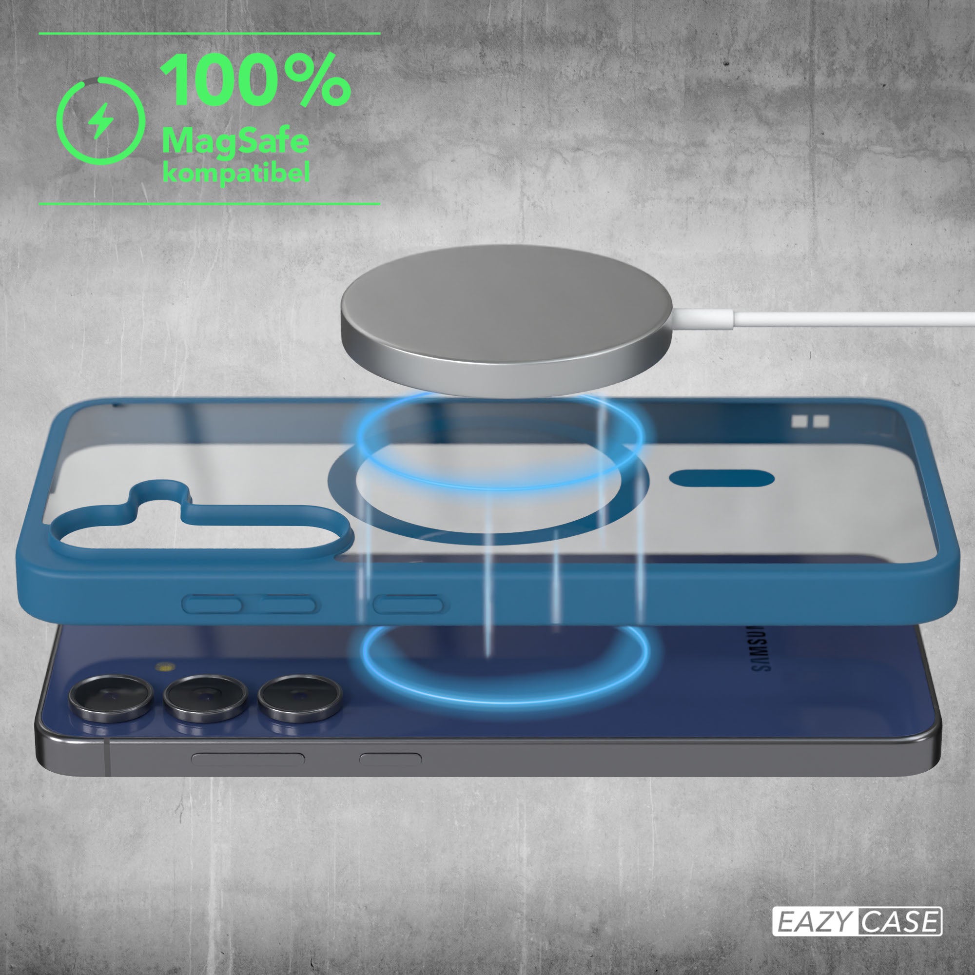 Galaxy S25 FE transparente Hülle mit MagSafe