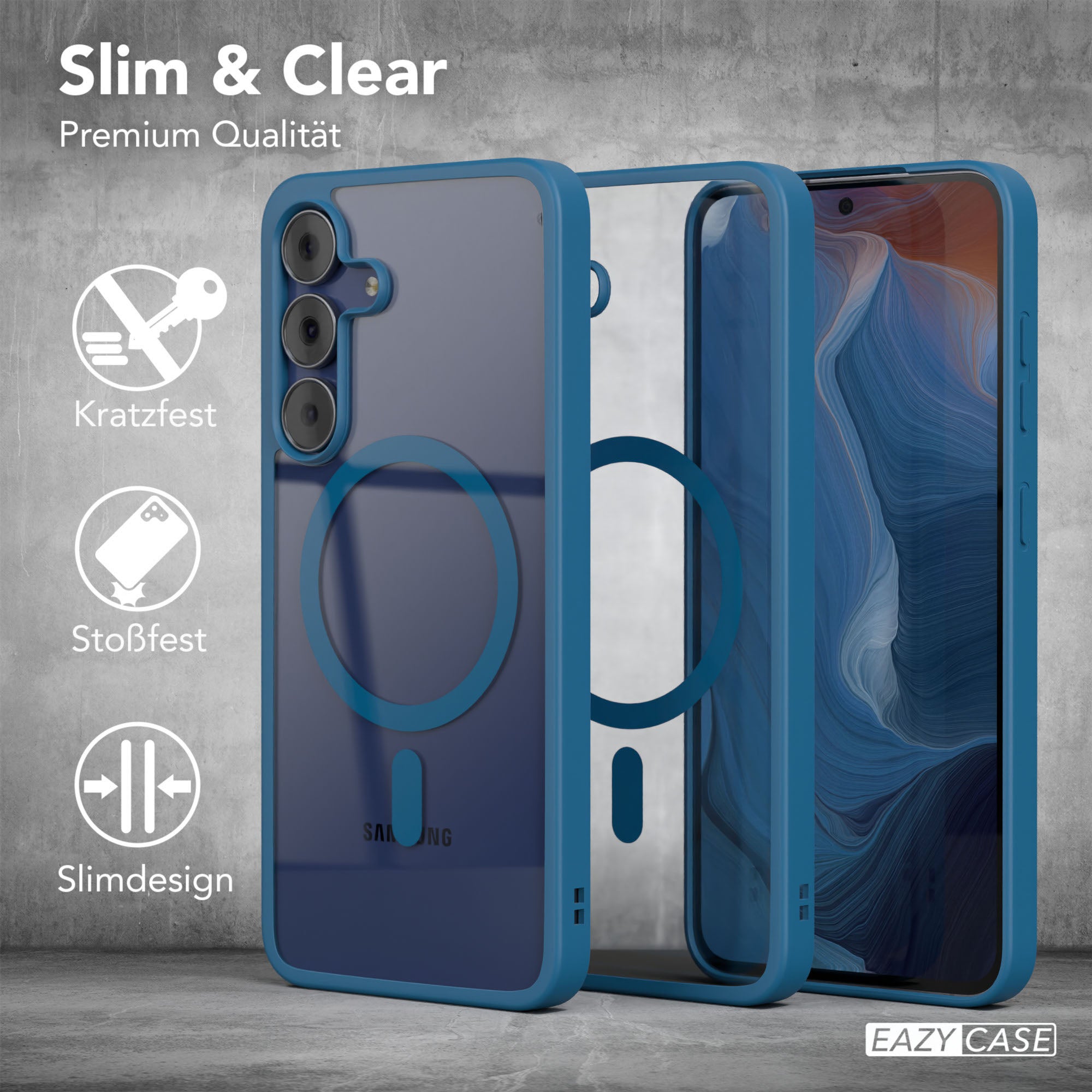 Galaxy S25 FE transparente Hülle mit MagSafe