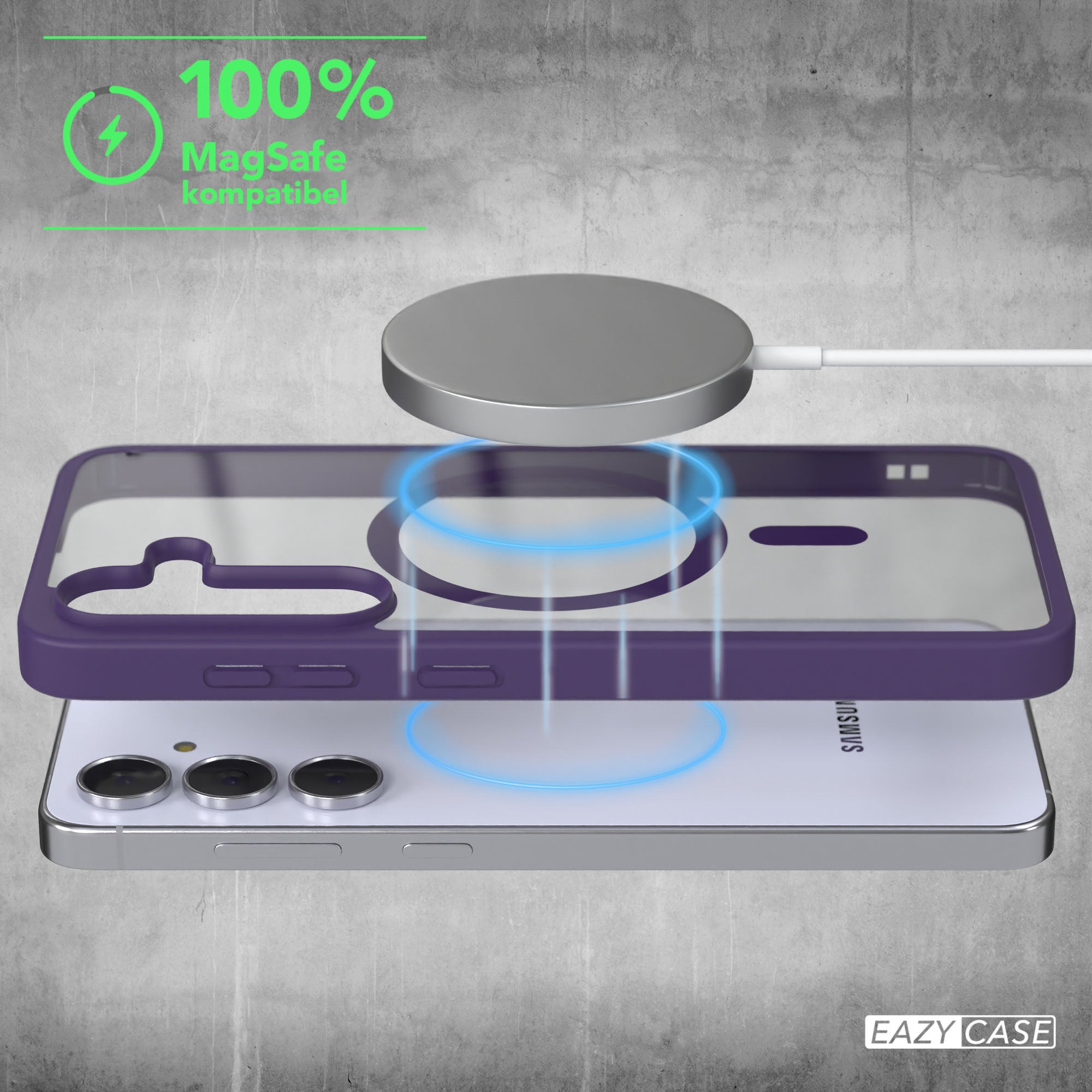 Galaxy S25 FE transparente Hülle mit MagSafe