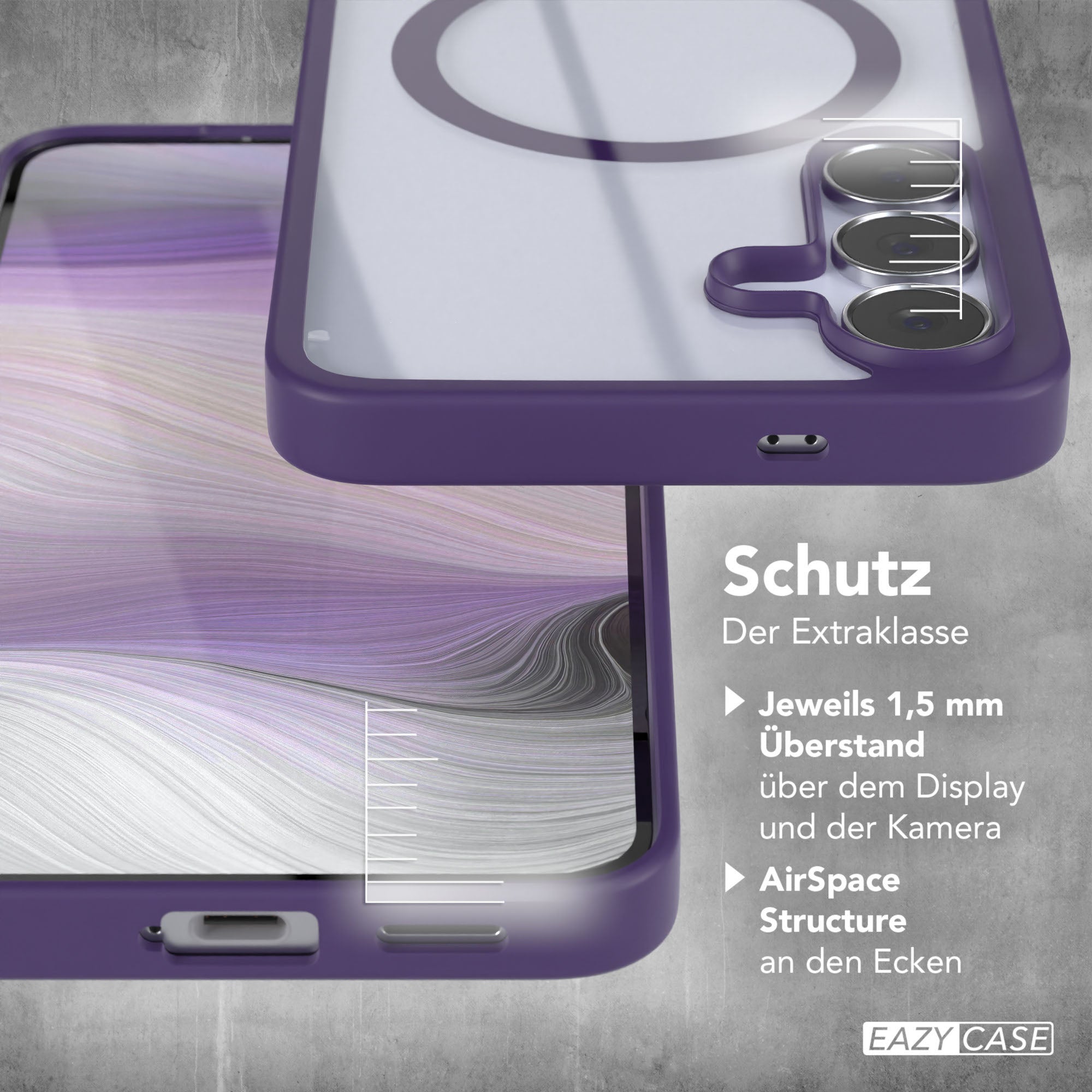 Galaxy S25 FE transparente Hülle mit MagSafe