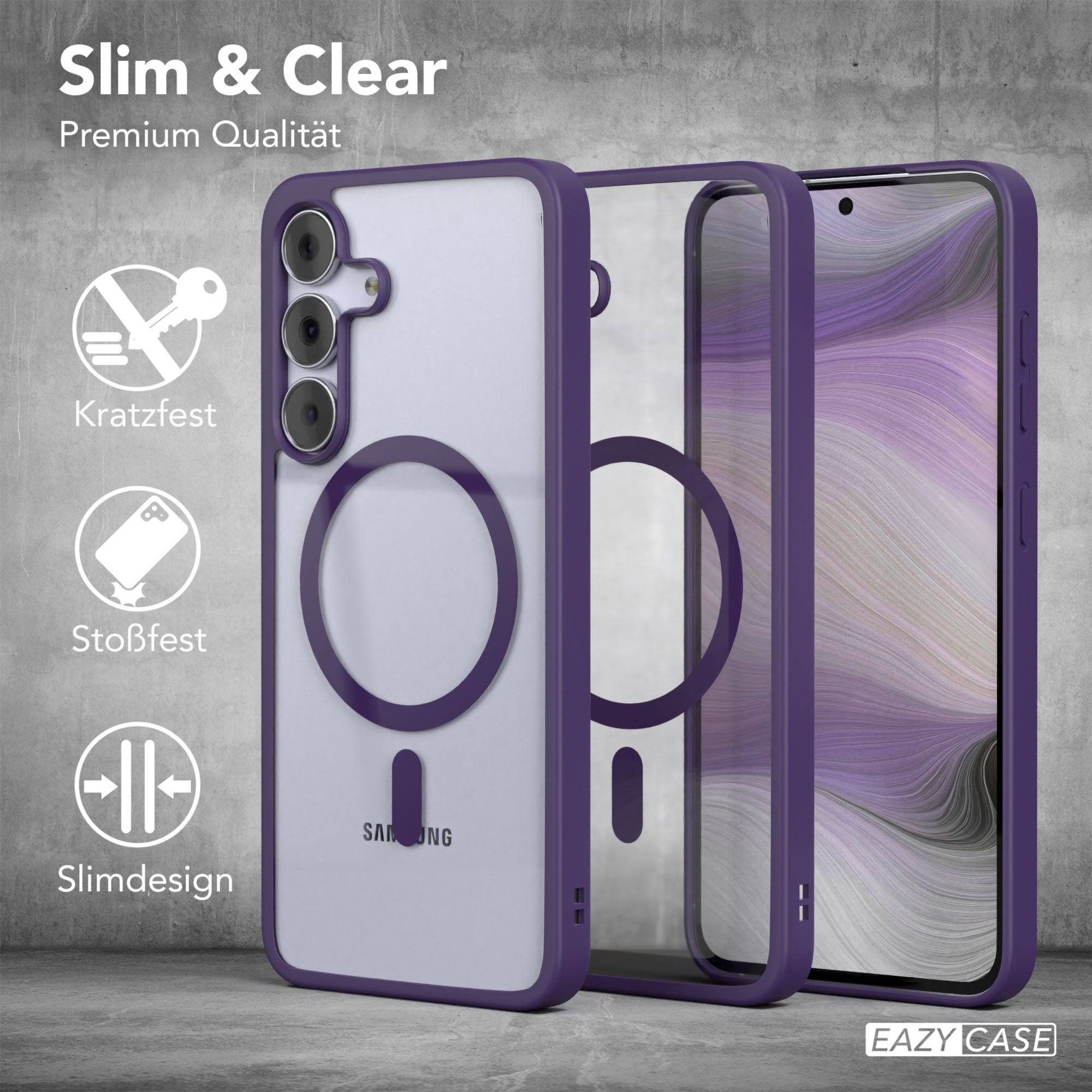 Galaxy S25 FE transparente Hülle mit MagSafe