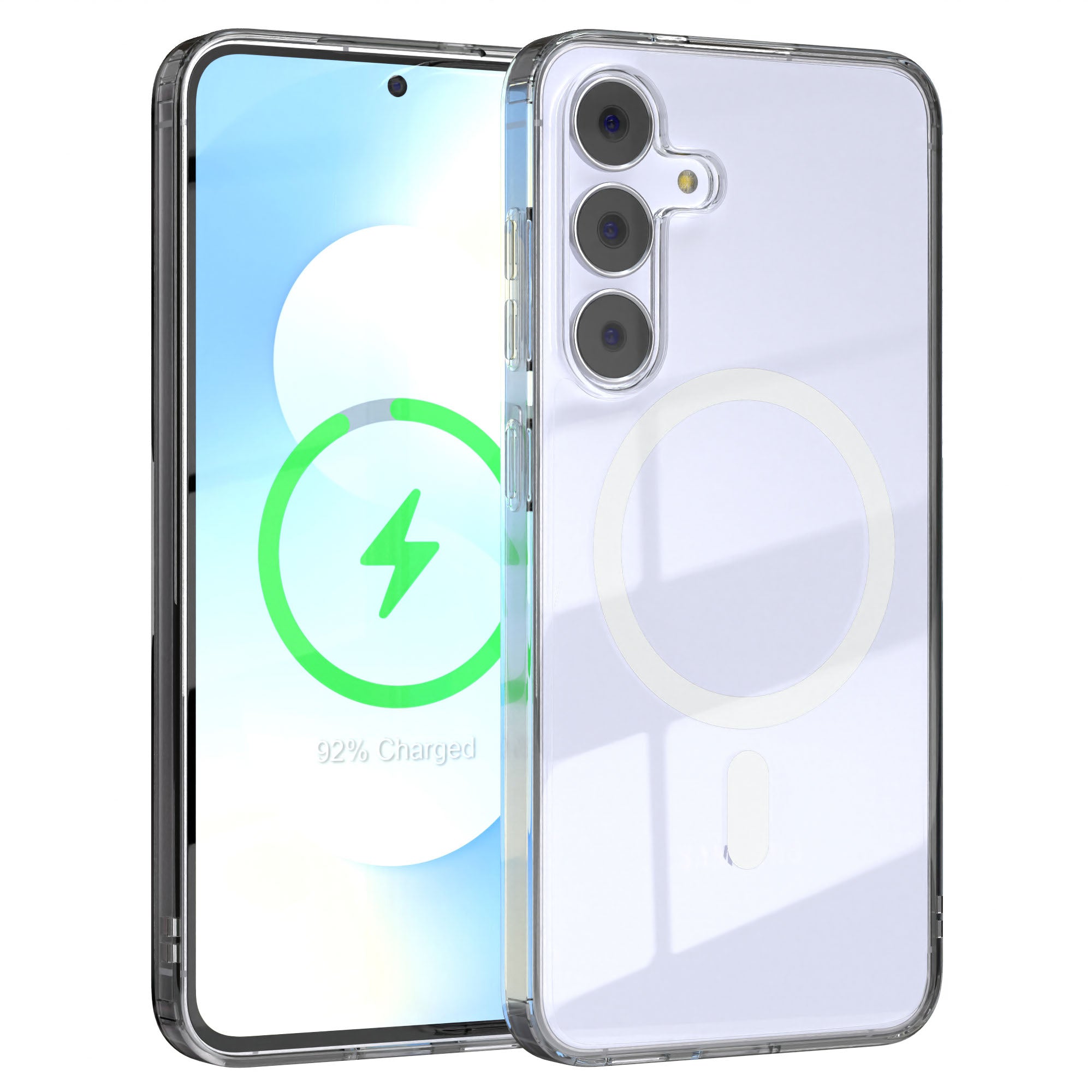 Galaxy S25 FE transparente Hülle mit MagSafe