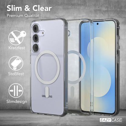 Galaxy S25 FE transparente Hülle mit MagSafe