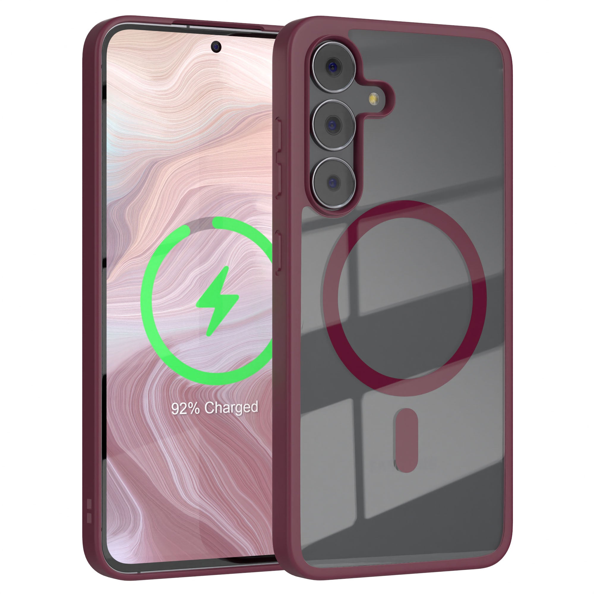 Galaxy S25 FE transparente Hülle mit MagSafe