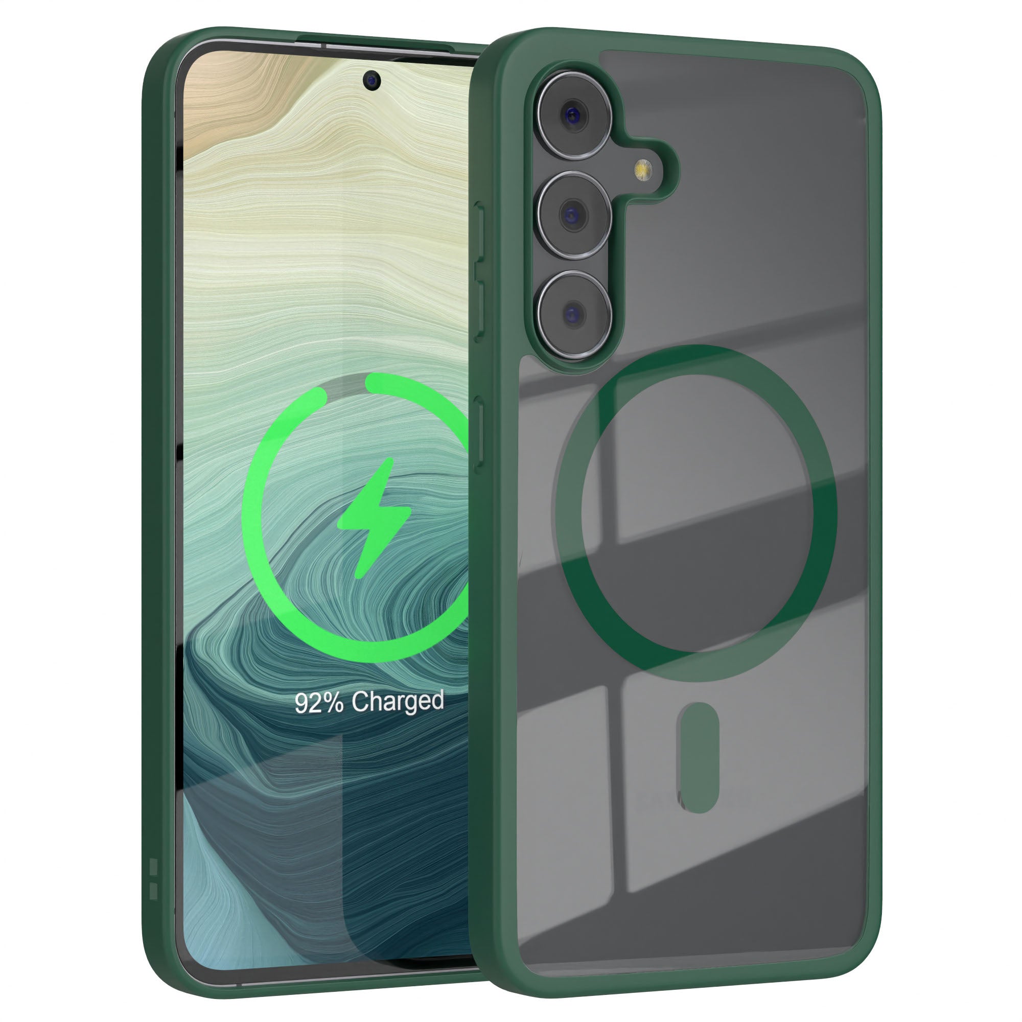 Galaxy S25 FE transparente Hülle mit MagSafe