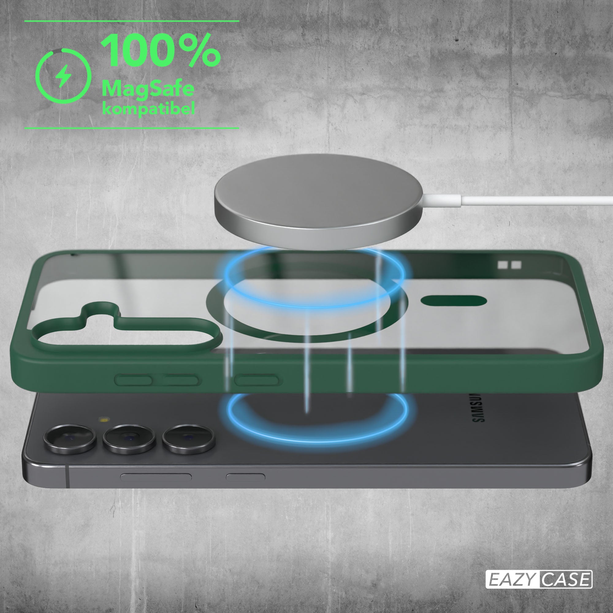 Galaxy S25 FE transparente Hülle mit MagSafe