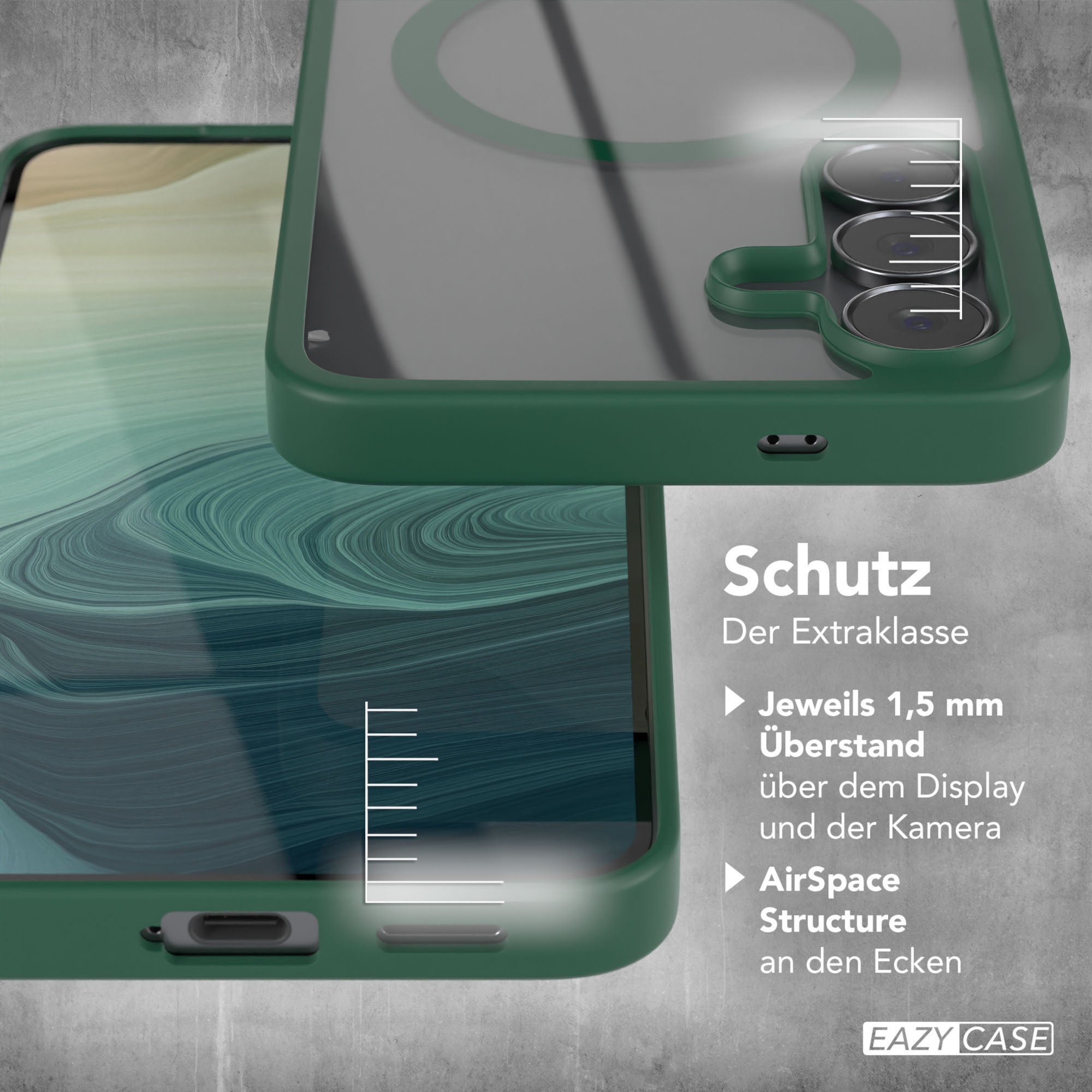 Galaxy S25 FE transparente Hülle mit MagSafe